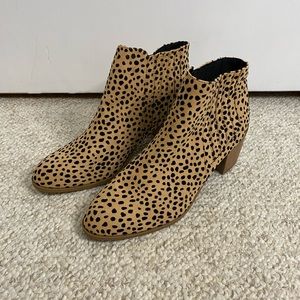 NWOT Maurices Leopard Bootie